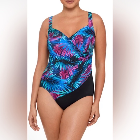 Miradonna by Miracle Suit One Piece Swimsuit - Picture 1 of 14